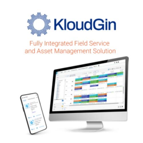 KloudGin Mobile Field Service and Asset Management Cloud