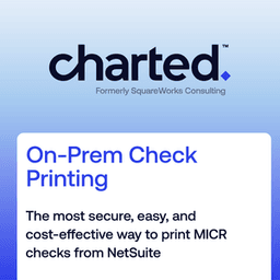Check Printing Bundle by Charted, formerly SquareWorks