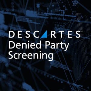 Descartes Denied Party Screening™ (Descartes DPS™)
