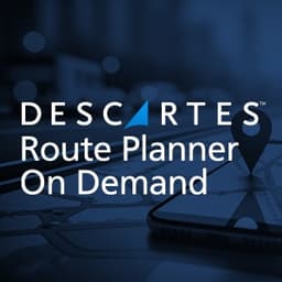 Descartes Route Planner™ On-demand