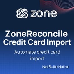 ZoneReconcile Credit Card Statement Import