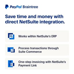 PayPal Braintree for NetSuite SuitePayments