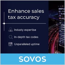 Sovos Sales Tax Determination for SuiteTax